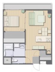 家具配置間取り図